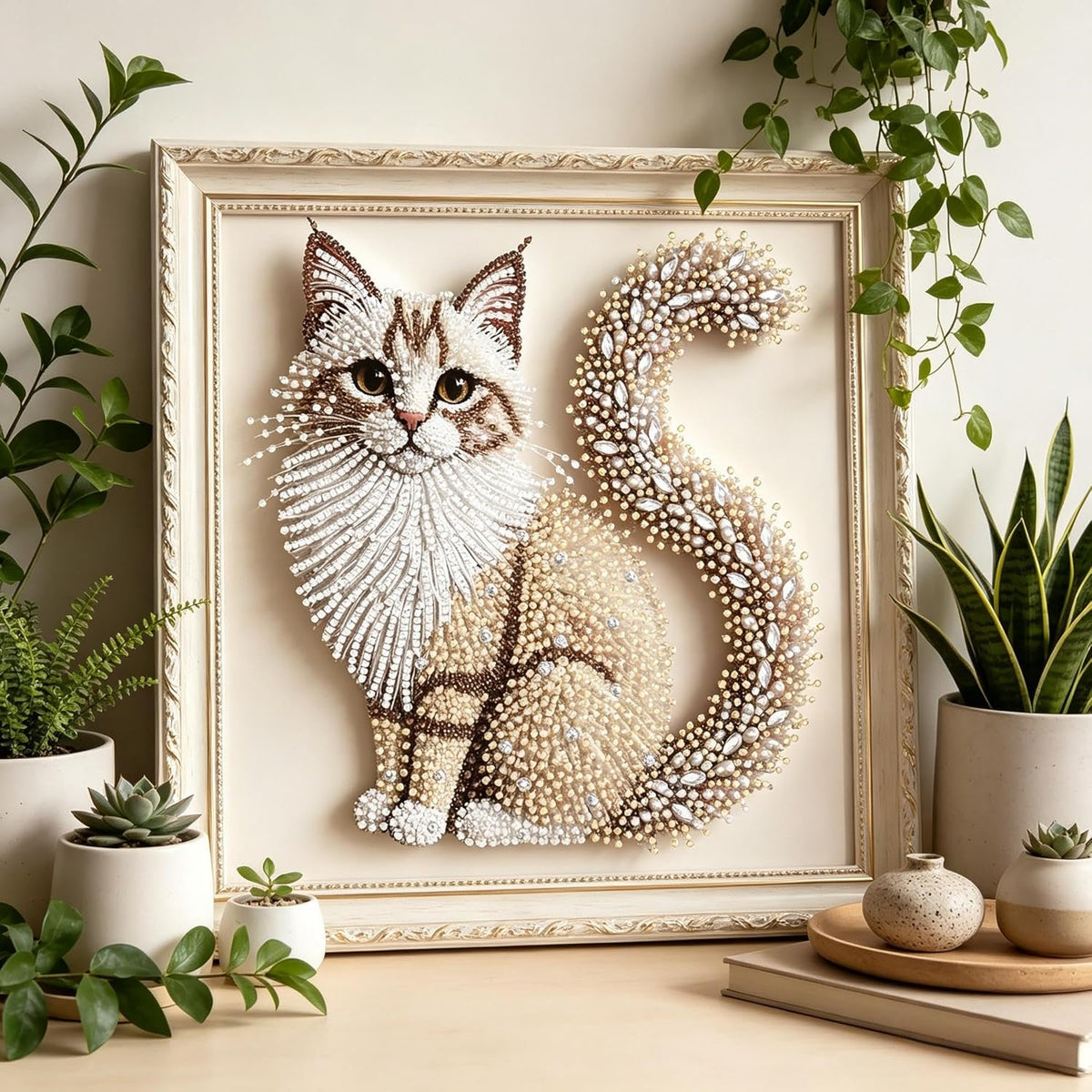 Special-Shaped Cat Diamond Painting Kit
